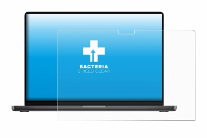 Imagen del dispositivo Apple MacBook Pro 14" M3 2023 con una amplia variedad de protectores de pantalla.