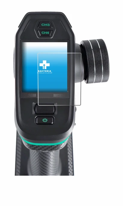 Imagen del dispositivo DumboRC DDF-350 con una amplia variedad de protectores de pantalla.
