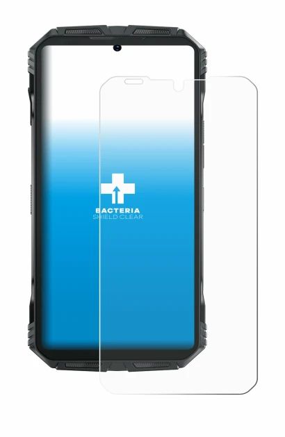 Imagen del dispositivo Doogee S Punk con una amplia variedad de protectores de pantalla.
