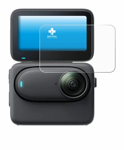 Imagen del dispositivo Insta360 Go 3S con una amplia variedad de protectores de pantalla.