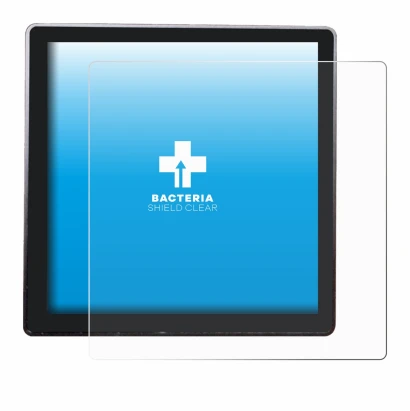 Imagen del dispositivo Shelly Wall Display con una amplia variedad de protectores de pantalla.