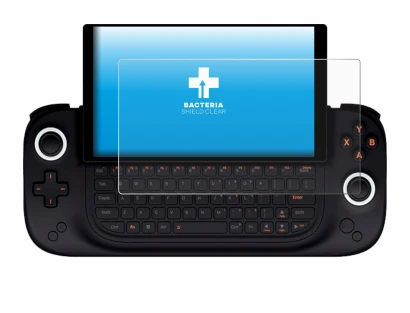 Imagen del dispositivo Ayaneo Slide con una amplia variedad de protectores de pantalla.