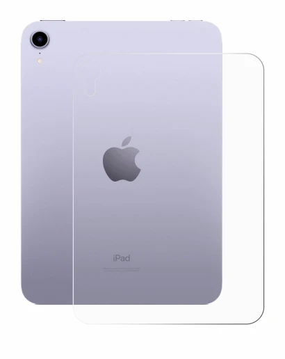Imagen del dispositivo Apple iPad Mini 7 2024 (Trasero) con una amplia variedad de protectores de pantalla.