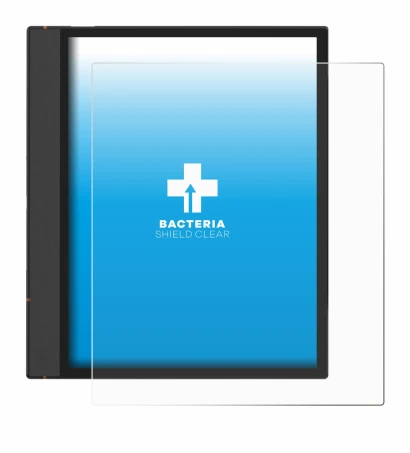 Imagen del dispositivo Boox Note Air 4 C con una amplia variedad de protectores de pantalla.