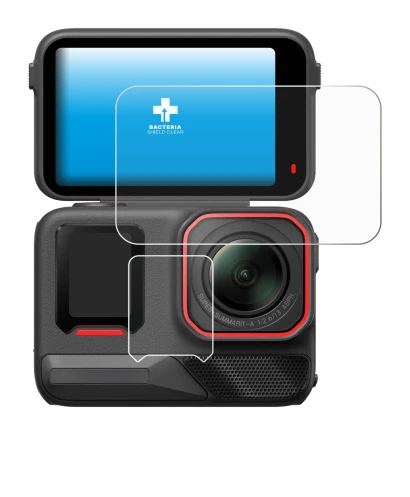 Imagen del dispositivo Insta360 Ace Pro 2 con una amplia variedad de protectores de pantalla.