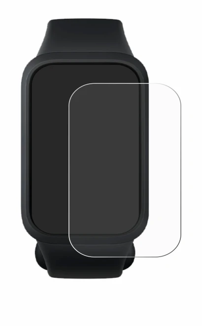 Imagen del dispositivo Xiaomi Smart Band 9 Active con una amplia variedad de protectores de pantalla.