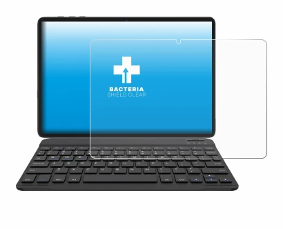Imagen del dispositivo BESTTAB A20 con una amplia variedad de protectores de pantalla.