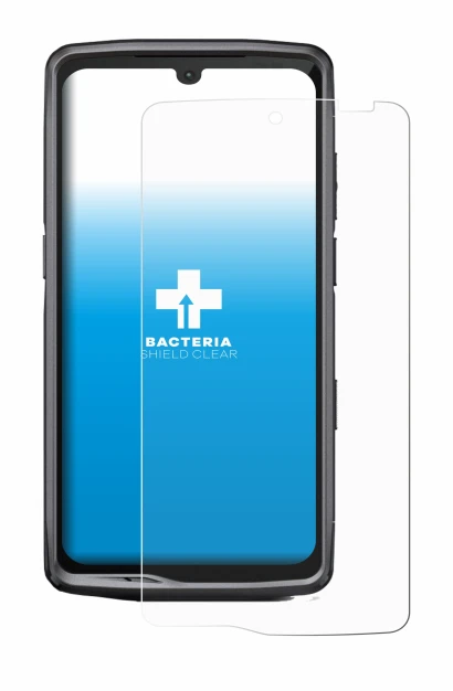 Imagen del dispositivo Crosscall Stellar M6E con una amplia variedad de protectores de pantalla.