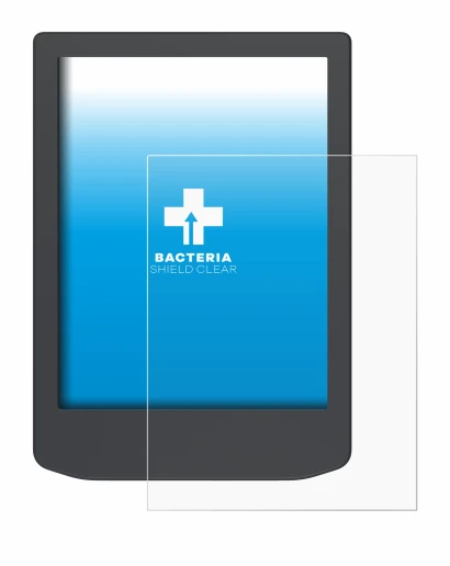 Imagen del dispositivo PocketBook Verse Lite con una amplia variedad de protectores de pantalla.
