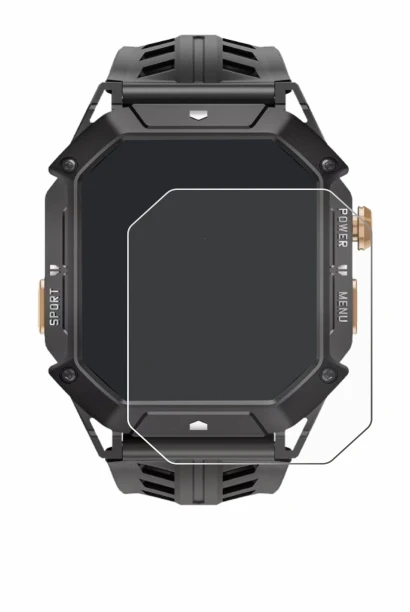 Imagen del dispositivo Oukitel BT80 con una amplia variedad de protectores de pantalla.