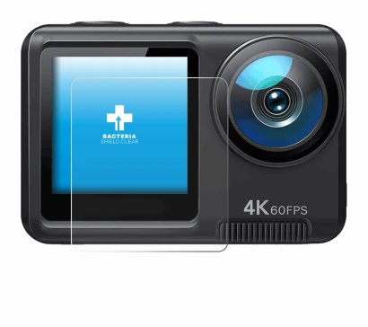 Imagen del dispositivo Wolfang GA420 con una amplia variedad de protectores de pantalla.