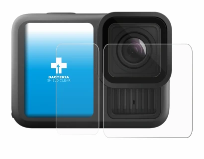 Imagen del dispositivo GoPro Hero 13 Black Ultra Wide Edition con una amplia variedad de protectores de pantalla.