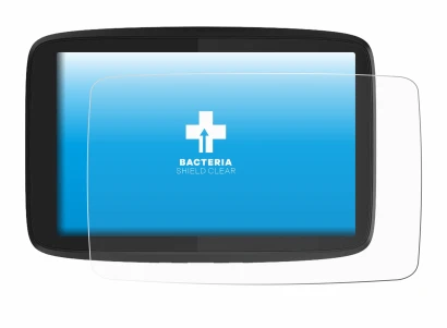 Imagen del dispositivo TomTom GO Camper Tour con una amplia variedad de protectores de pantalla.