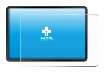 Imagen del dispositivo Doogee Tab A9 con una amplia variedad de protectores de pantalla.