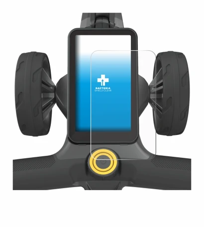 Imagen del dispositivo PowaKaddy CT12 GPS con una amplia variedad de protectores de pantalla.
