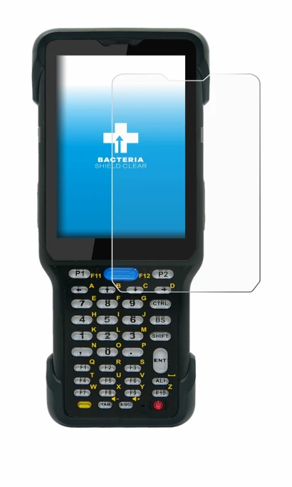 Imagen del dispositivo Unitech HT730 con una amplia variedad de protectores de pantalla.