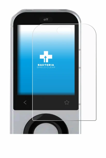 Imagen del dispositivo Sofabaton X2 con una amplia variedad de protectores de pantalla.