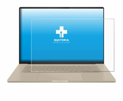 Imagen del dispositivo ASUS ZenBook A16 UX3607 con una amplia variedad de protectores de pantalla.