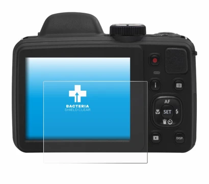 Imagen del dispositivo Kodak Pixpro AZ405 con una amplia variedad de protectores de pantalla.