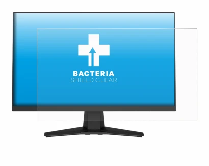 Imagen del dispositivo MSI MAG 244F con una amplia variedad de protectores de pantalla.