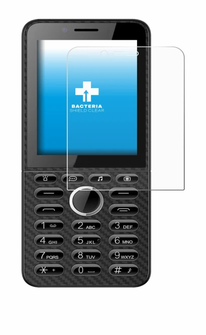 Imagen del dispositivo Energizer E288S con una amplia variedad de protectores de pantalla.