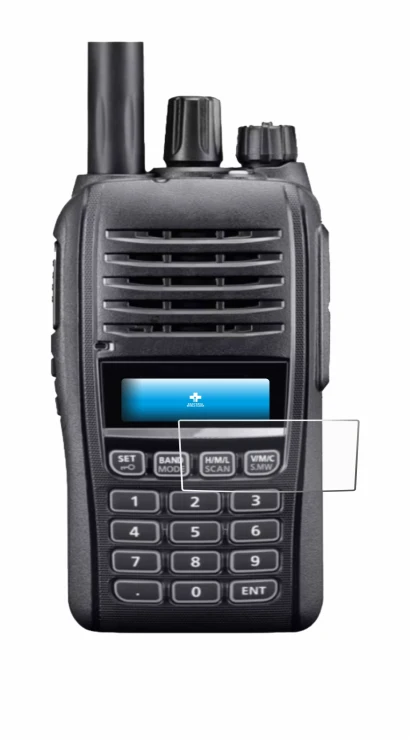 Imagen del dispositivo Icom IC-T10 con una amplia variedad de protectores de pantalla.