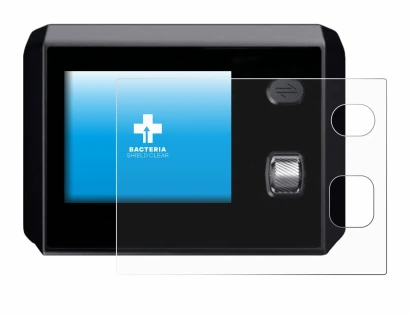 Imagen del dispositivo SkyRC MC5000 con una amplia variedad de protectores de pantalla.