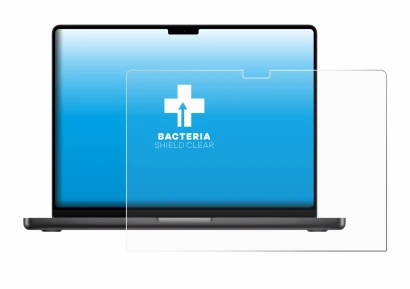 Imagen del dispositivo Apple MacBook Pro 16" M5 2026 con una amplia variedad de protectores de pantalla.