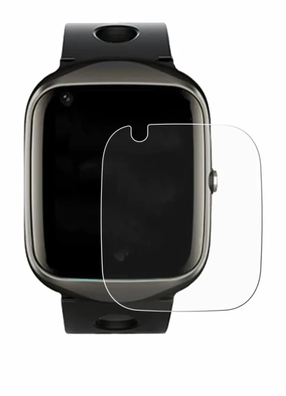 Imagen del dispositivo ABUBU SmartWatch PBL2 con una amplia variedad de protectores de pantalla.