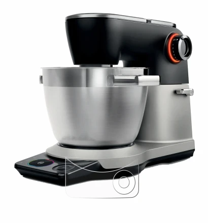 Imagen del dispositivo Bosch MUMS8Z con una amplia variedad de protectores de pantalla.