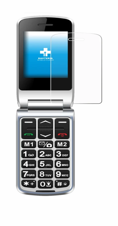Imagen del dispositivo Sweetlink F1PLUS con una amplia variedad de protectores de pantalla.