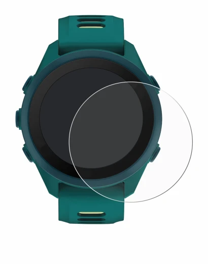 Imagen del dispositivo Garmin Forerunner 170 Music con una amplia variedad de protectores de pantalla.