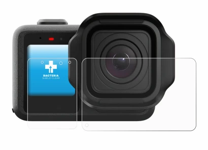 Imagen del dispositivo GoPro Mission 1 con una amplia variedad de protectores de pantalla.
