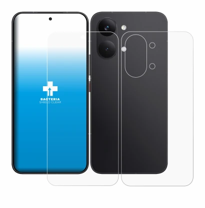Imagen del dispositivo Xiaomi Poco X8 Pro Max (Frontal+Trasero) con una amplia variedad de protectores de pantalla.