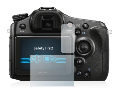 Imagen del dispositivo Sony Alpha 68 con una amplia variedad de protectores de pantalla.