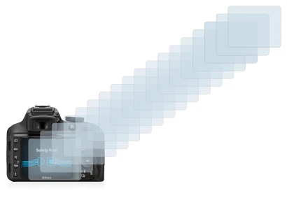 Imagen del dispositivo Nikon D3300 con una amplia variedad de protectores de pantalla.