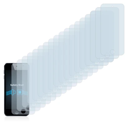 Imagen del dispositivo Apple iPod Touch (6a Gen.) con una amplia variedad de protectores de pantalla.