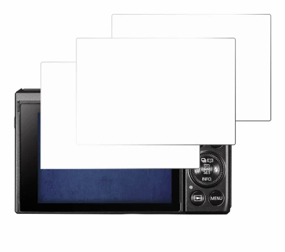 Imagen del dispositivo Canon PowerShot G7 X Mark II con una amplia variedad de protectores de pantalla.