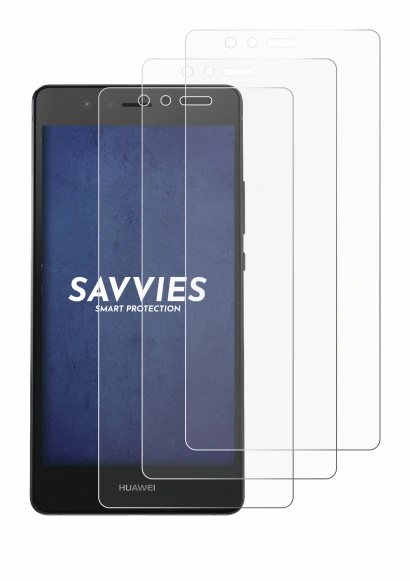 Imagen del dispositivo Huawei P9 con una amplia variedad de protectores de pantalla.