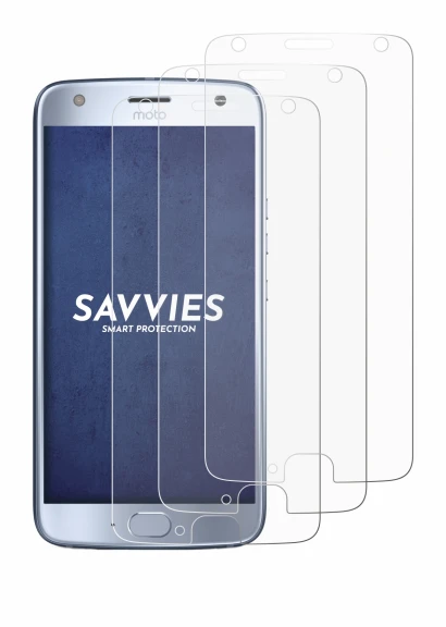 Imagen del dispositivo Motorola Moto X4 con una amplia variedad de protectores de pantalla.