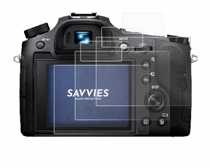 Imagen del dispositivo Sony Cyber-Shot DSC-RX10 IV con una amplia variedad de protectores de pantalla.