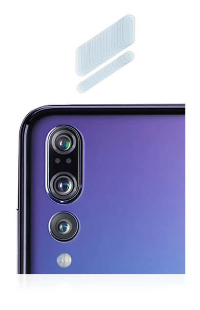 Imagen del dispositivo Huawei P20 Pro (SÓLO Cámara) con una amplia variedad de protectores de pantalla.