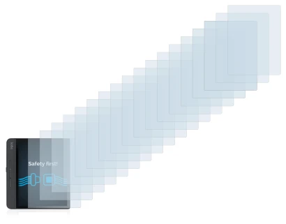 Imagen del dispositivo Kobo Forma con una amplia variedad de protectores de pantalla.