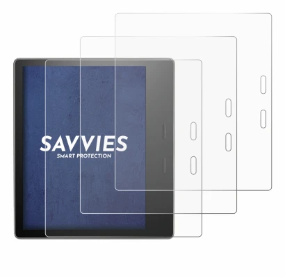 Imagen del dispositivo Amazon Kindle Oasis 2019 (10a Gen.) con una amplia variedad de protectores de pantalla.