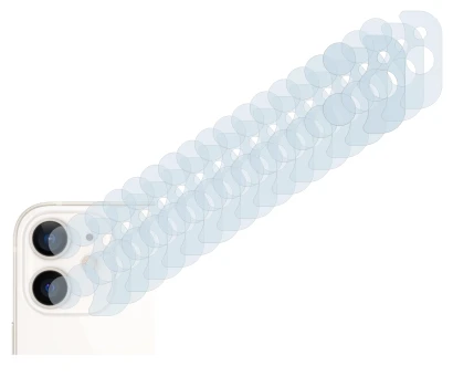Imagen del dispositivo Apple iPhone 12 mini (SÓLO Cámara) con una amplia variedad de protectores de pantalla.