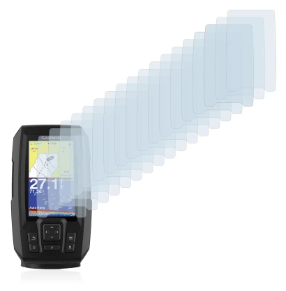 Imagen del dispositivo Garmin Striker Vivid 4cv con una amplia variedad de protectores de pantalla.