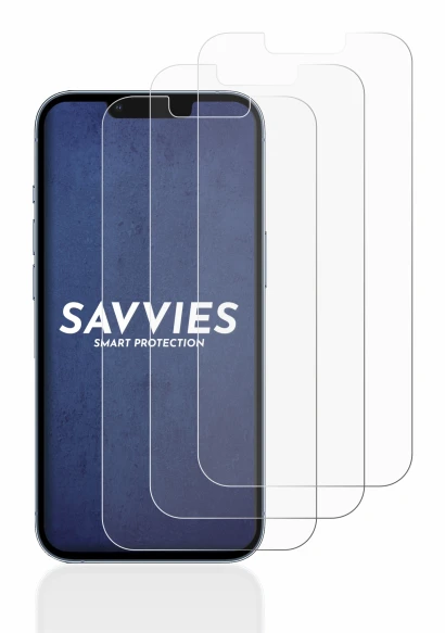 Imagen del dispositivo Apple iPhone 13 Pro con una amplia variedad de protectores de pantalla.