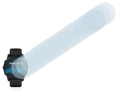 Imagen del dispositivo Garmin Forerunner 945 LTE con una amplia variedad de protectores de pantalla.