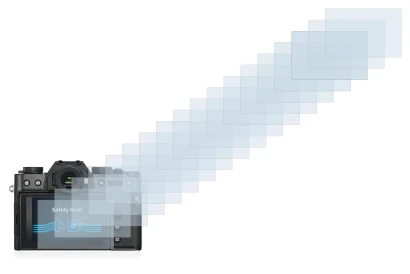 Imagen del dispositivo Fujifilm X-T30 ll con una amplia variedad de protectores de pantalla.