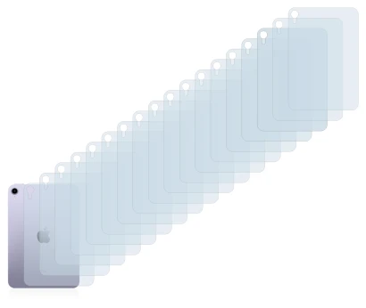 Imagen del dispositivo Apple iPad Mini 6 2021 (6a Gen., Trasero) con una amplia variedad de protectores de pantalla.
